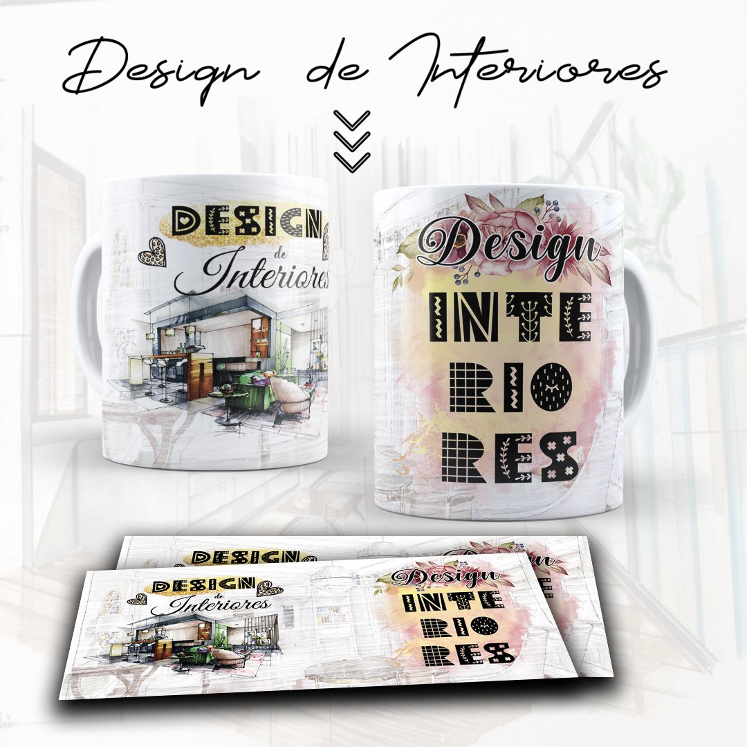 Caneca Design De Interiores