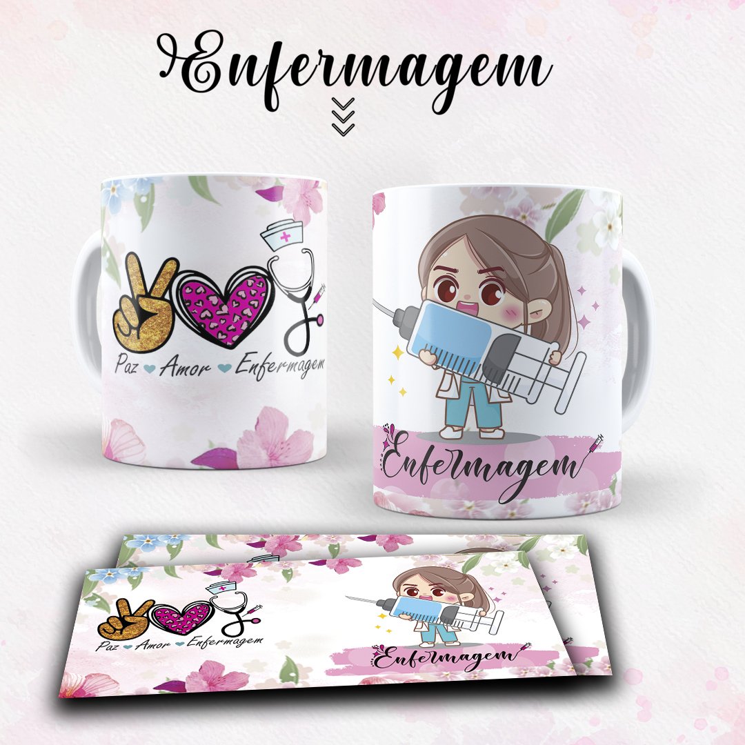 caneca enfermagem