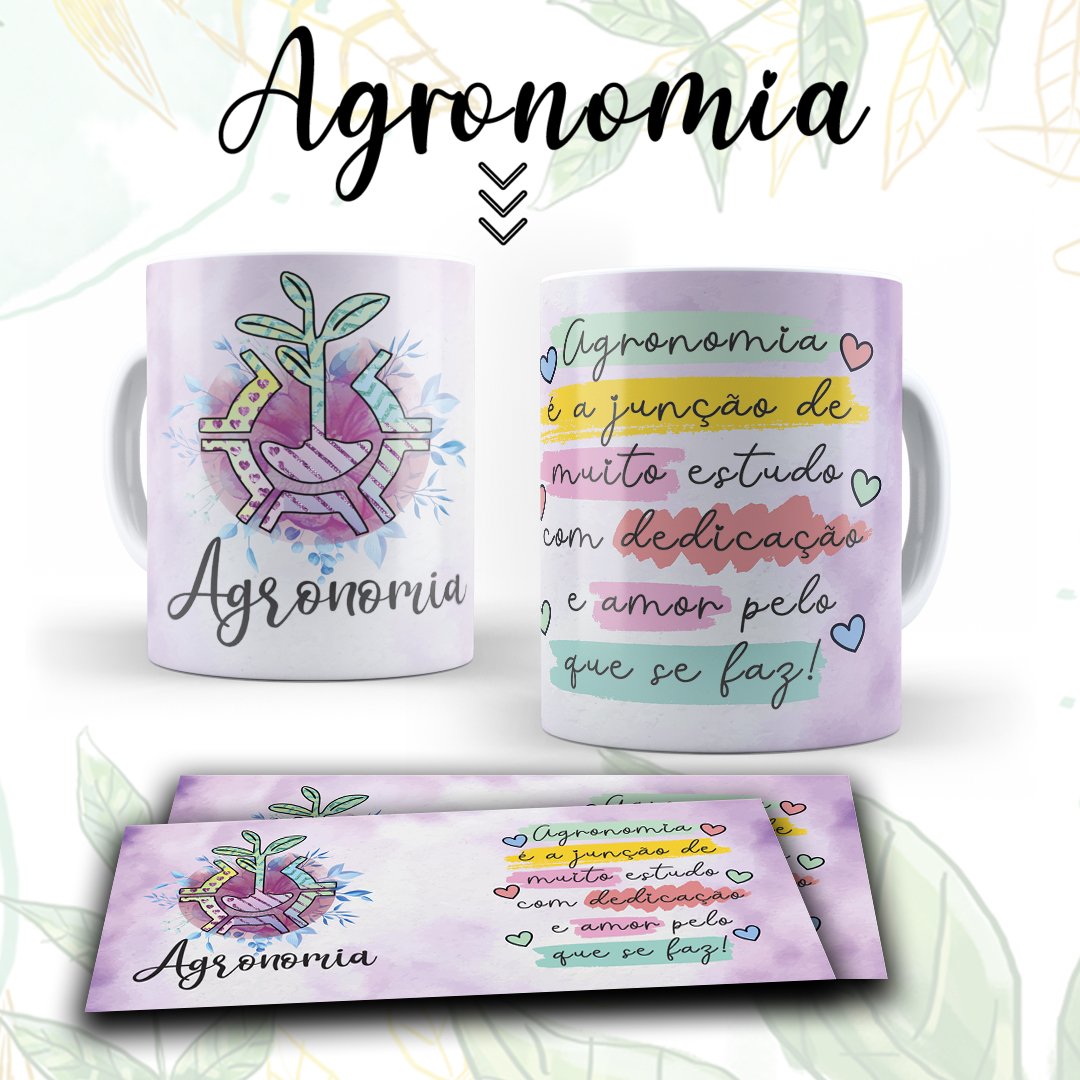 caneca artes agronomia