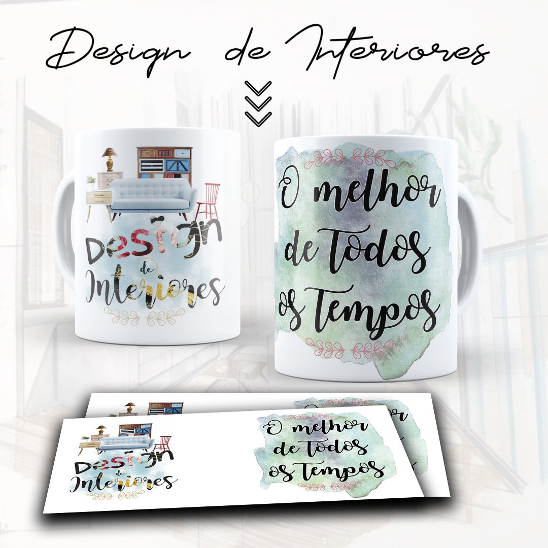 Caneca Design De Interiores