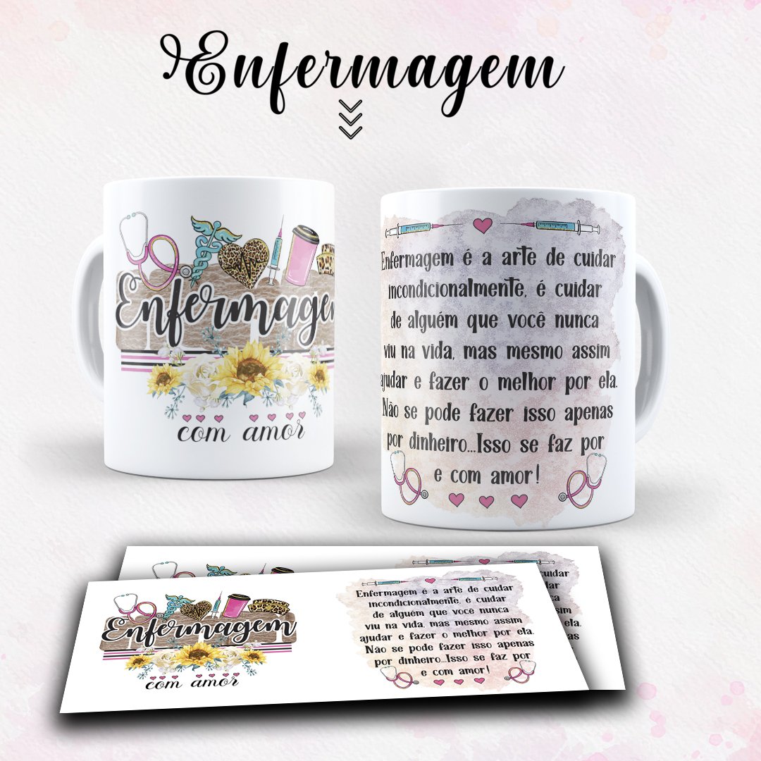 caneca enfermagem