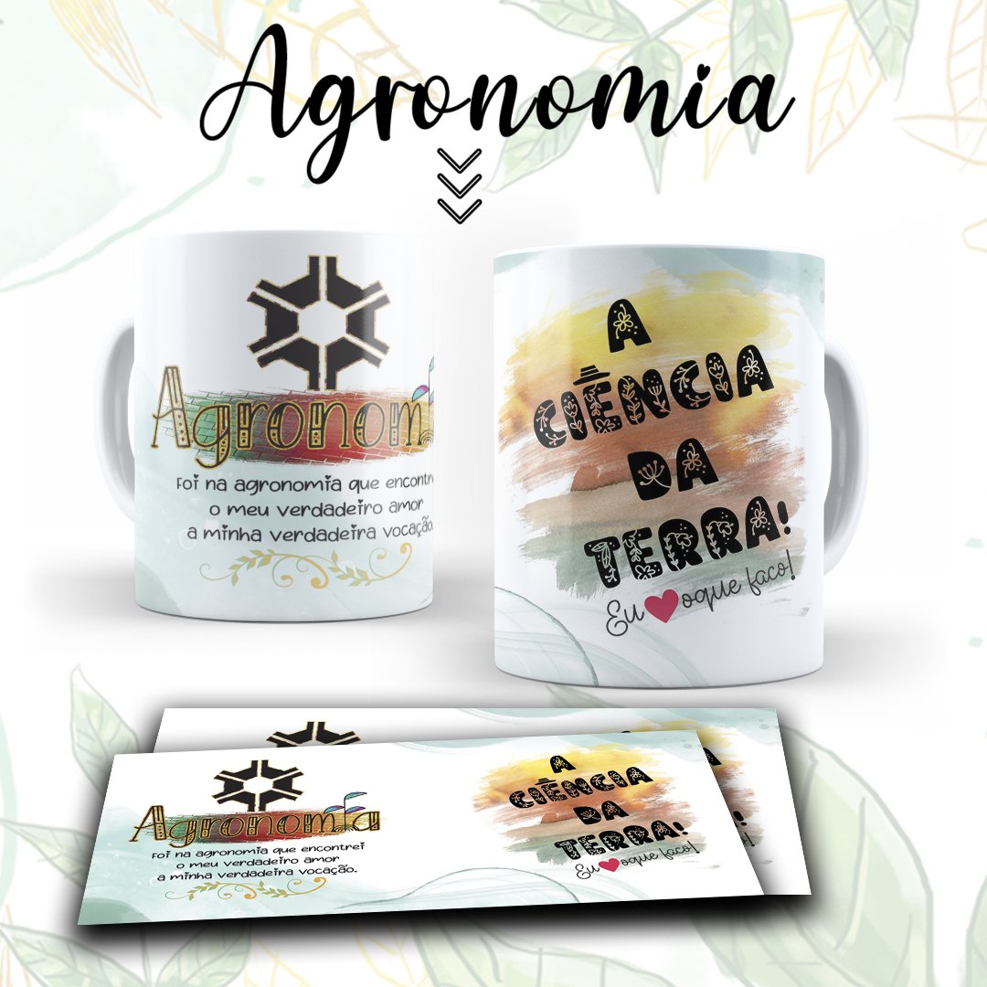 caneca artes agronomia