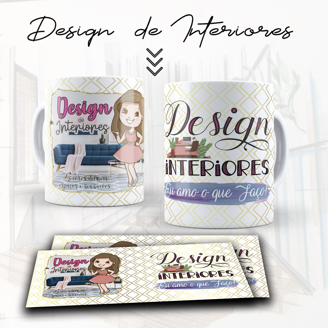 Caneca Design De Interiores