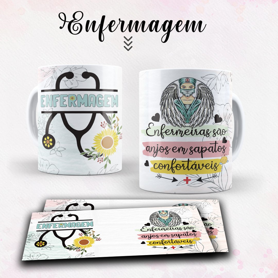 caneca enfermagem