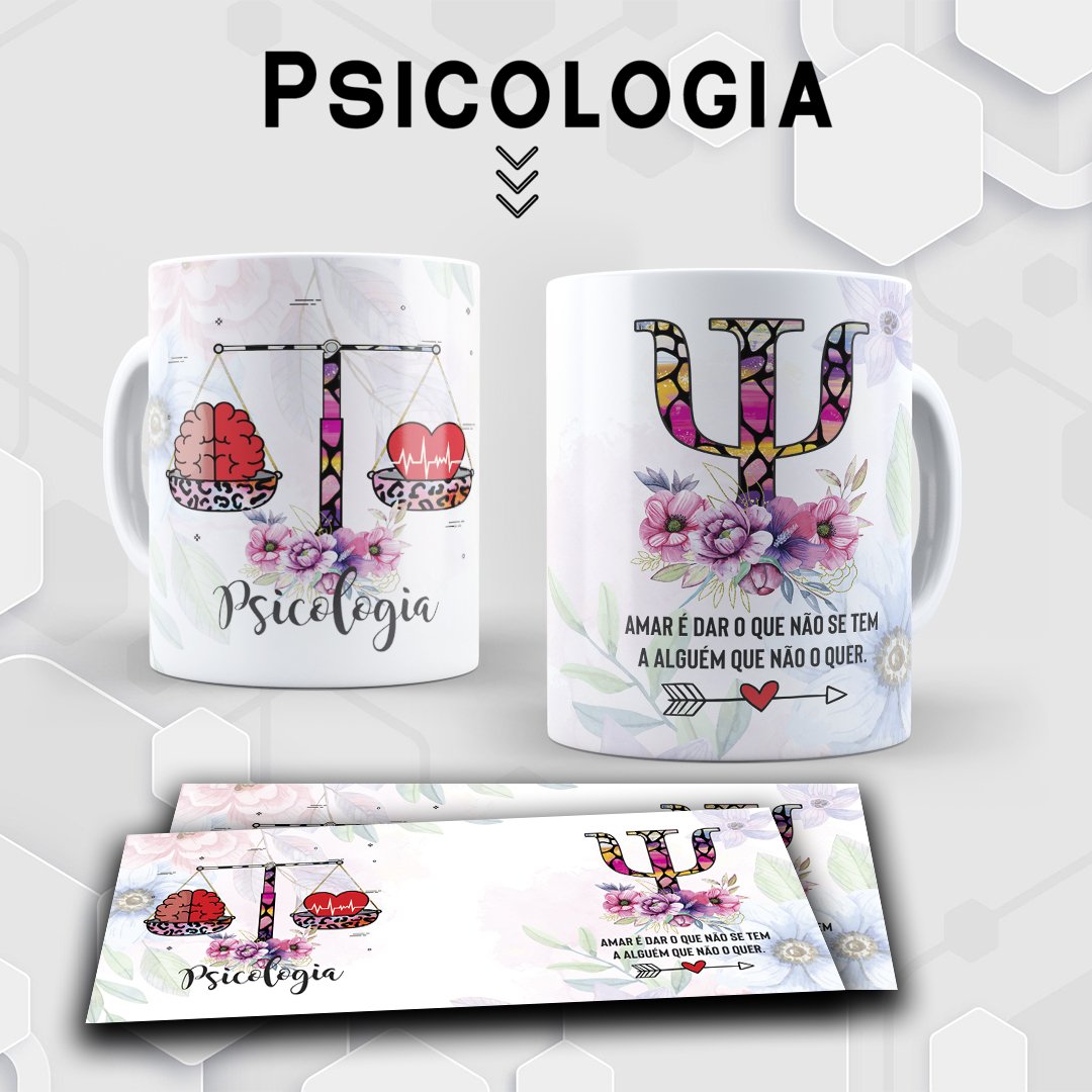 caneca Psicologia