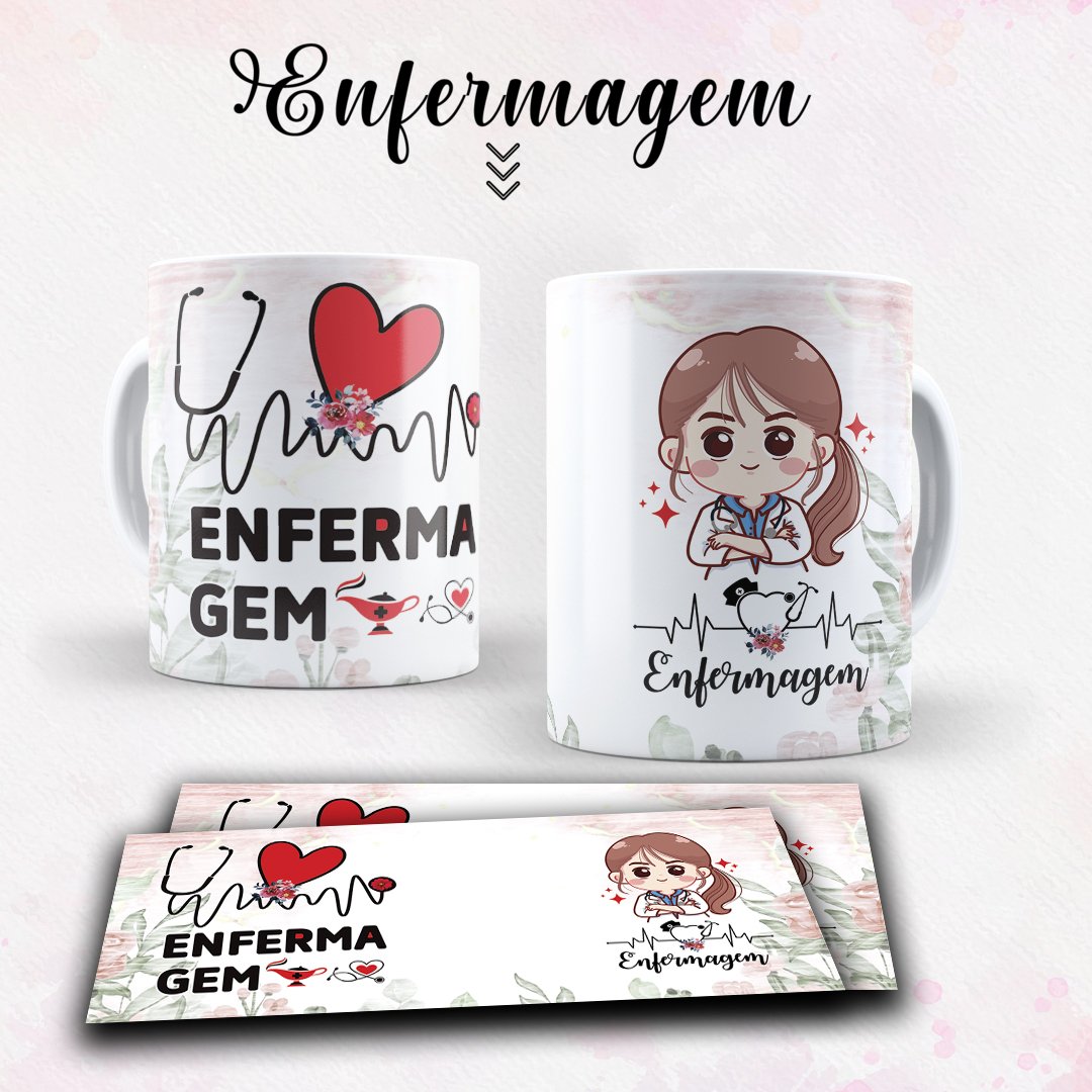 caneca enfermagem