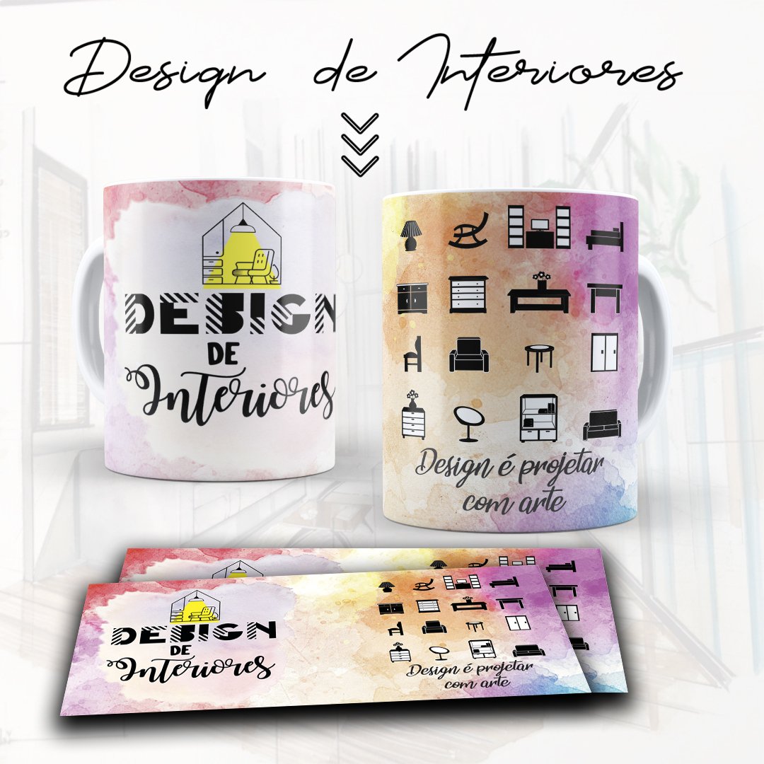 Caneca Design De Interiores