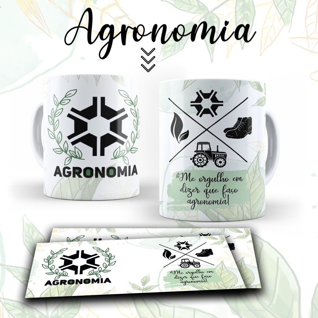 caneca artes agronomia