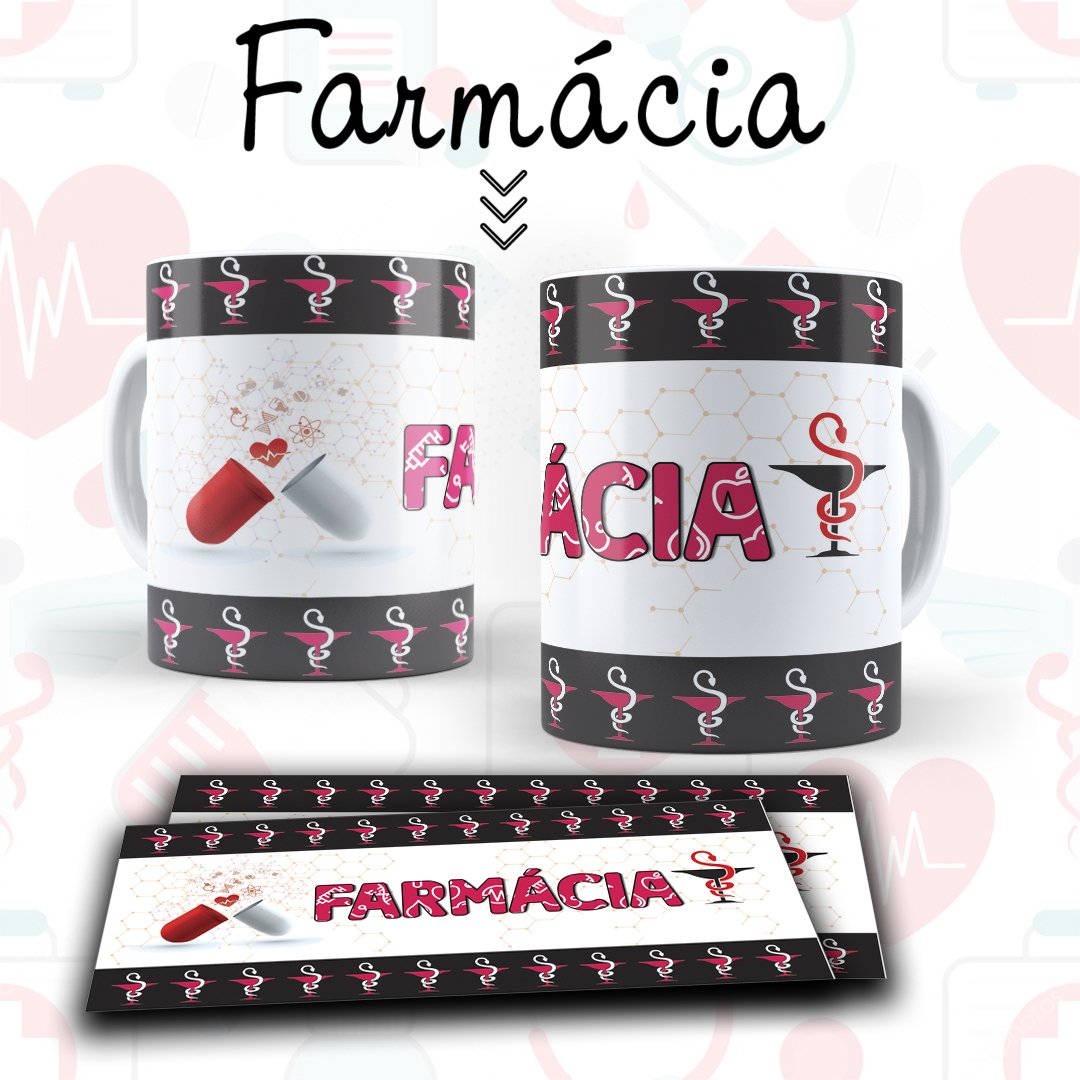 caneca farmácia